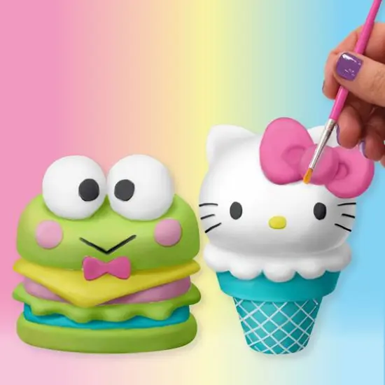 Hello Kitty&reg; & Friends Paint Your Own Figurines Set {3}