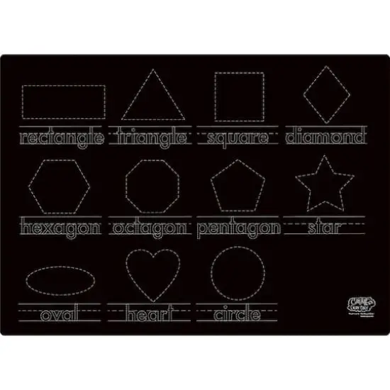 The Pencil Grip 2-Sided Numbers & Shapes Activity Playmats, 6ct. {4}