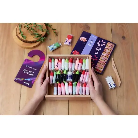 OKTO DIY Wood & Craft Passion Succulents Clay Kit {9}