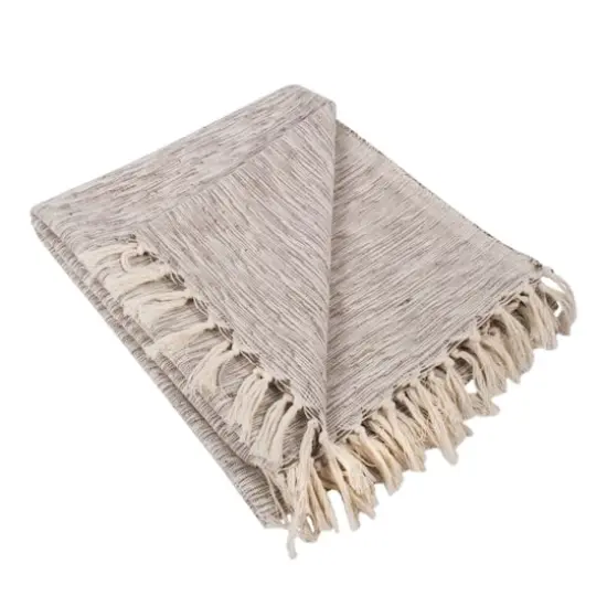 DII&reg; Brown Variegated Throw {1}