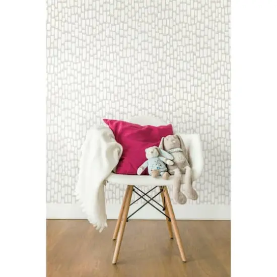 RoomMates Taupe Sumi-E Peel & Stick Wallpaper {4}