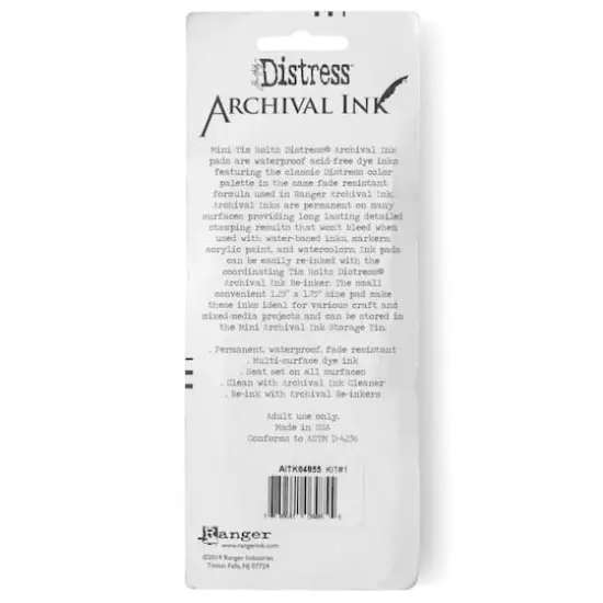 Tim Holtz&reg; Distress Mini Archival Ink&trade; Pad, Kit 1 {6}
