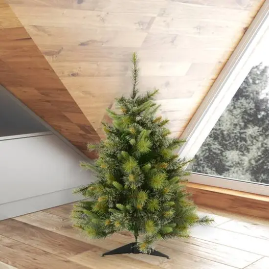 3ft. Unlit Cashmere Pine Artificial Christmas Tree {3}