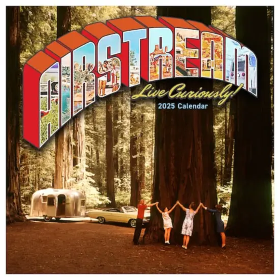 TF Publishing 2025 Airstream: Heritage Wall Calendar {1}