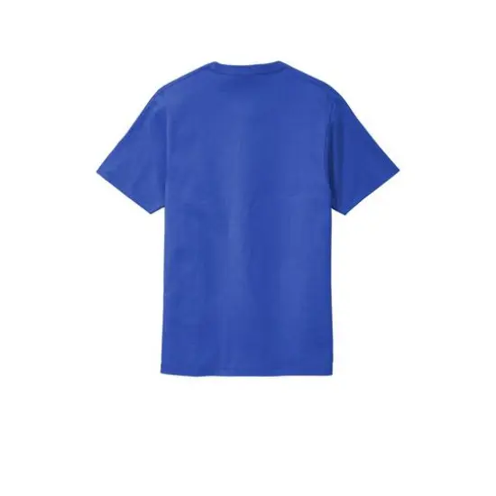 Port & Company&reg; Bouncer Pocket T-Shirt True Royal {4}