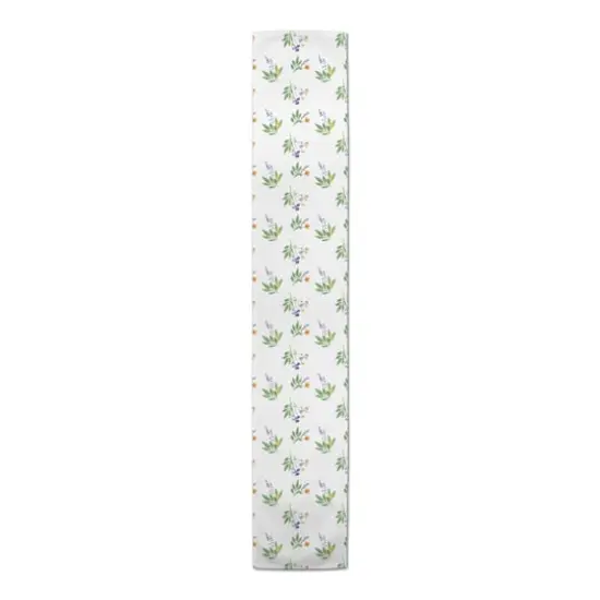 Spring Flower Bunches 16" x 90" Cotton Twill Runner {4}