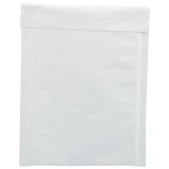 JAM Paper 7.25" x 10.5" White Kraft Bubble Lite Padded Mailers, 25ct. {5}