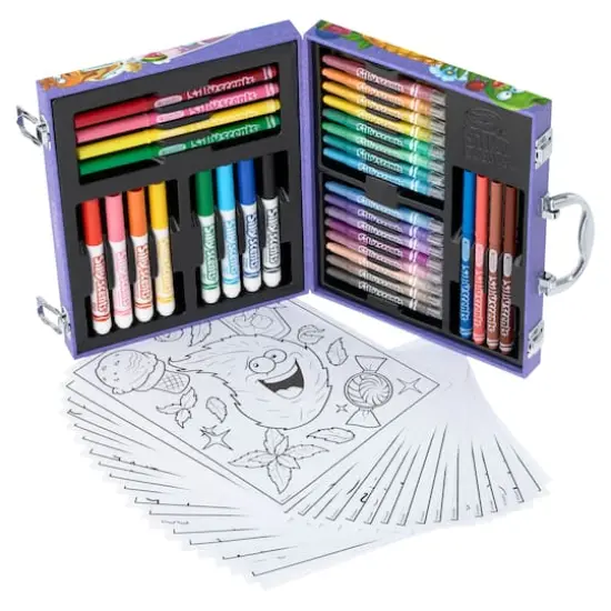 Crayola&reg; Silly Scents&trade; 52 Piece Mini Art Kit {4}