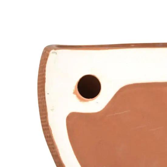 Hello Honey&reg; Stoneware Wall Planters Set Brown {7}