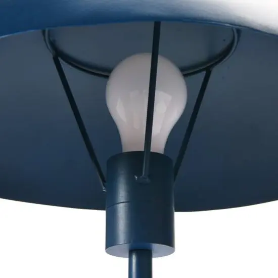 Hello Honey&reg; 18.5" Modern Metal Tripod Table Lamp Blue {6}
