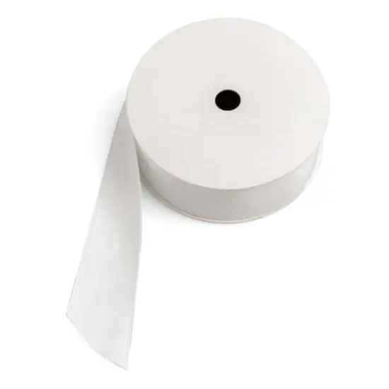 We R Memory Keepers&reg; PrintMaker&trade; White Cotton Ribbon, 10yd. x 25mm {1}