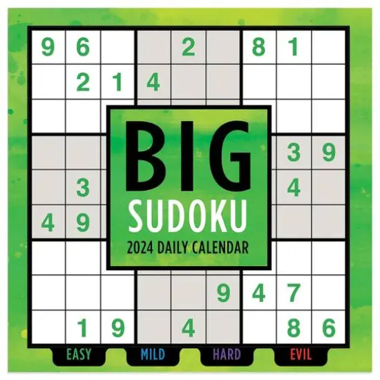TF Publishing 2024 Sudoku Puzzles Daily Desktop Calendar {5}