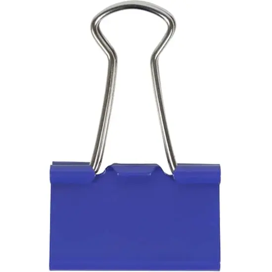 JAM Paper 1.25" Colorful Binder Clips, 30ct. Purple {4}