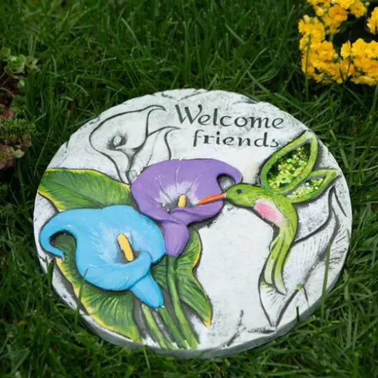 Welcome Friends Stepping Stone {6}