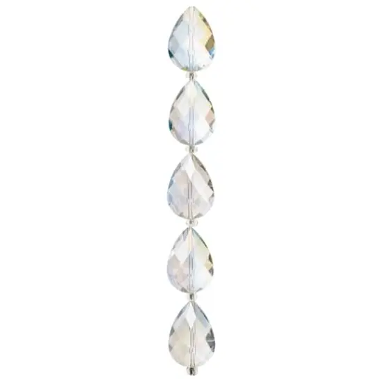 Crystal Glass Teardrop Beads, 25mm by Bead Landing&trade; {4}