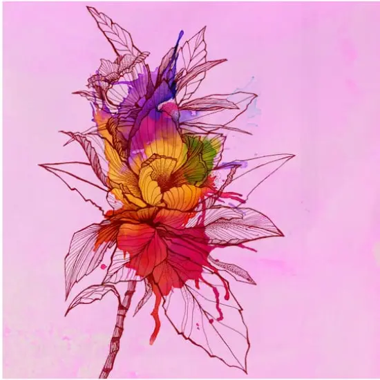 Goldfaber Flowers Dual Ended Aqua Markers, 6ct. {5}