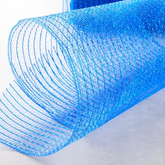 12" x 11.6yd. Mesh by Celebrate It&reg;Blue {3}