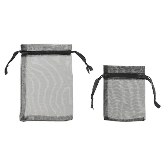 Jewelry Packaging Organza Bags by Bead Landing™, 12ct. Black {1}