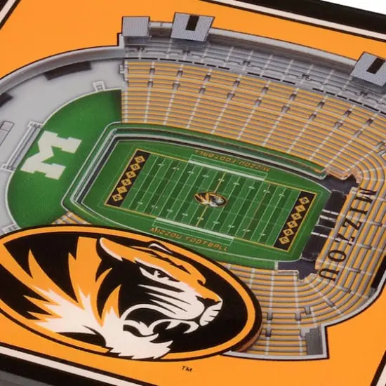 NCAA 3D StadiumView Coasters Missouri Tigers {5}