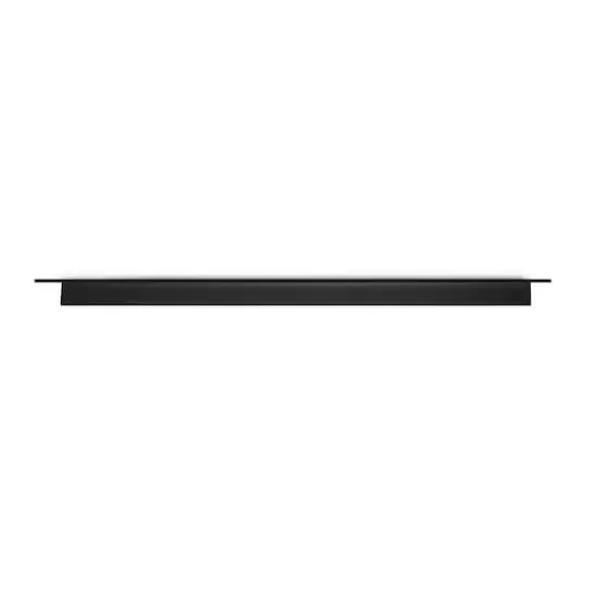 HangZ&trade; Black Reversible No Stud Floating Shelf {3}