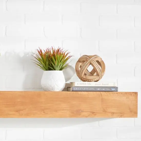 White Ceramic Contemporary Artificial Foliage, 9" x 9" x 9" {7}