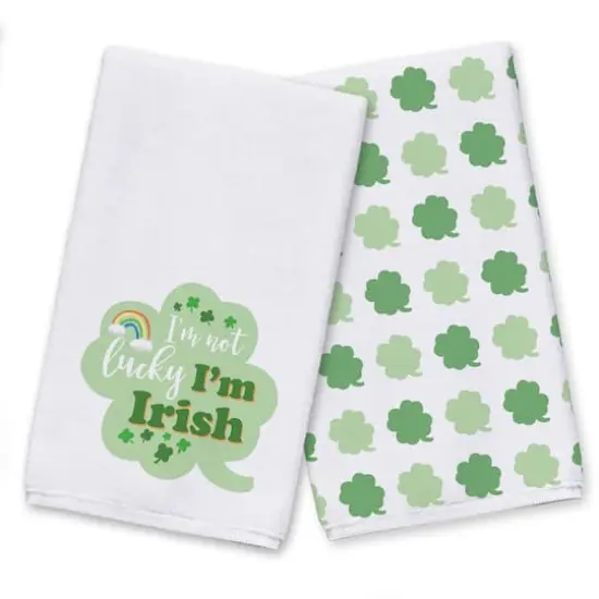 Not Lucky Irish Tea Towel Set of 2 {1}