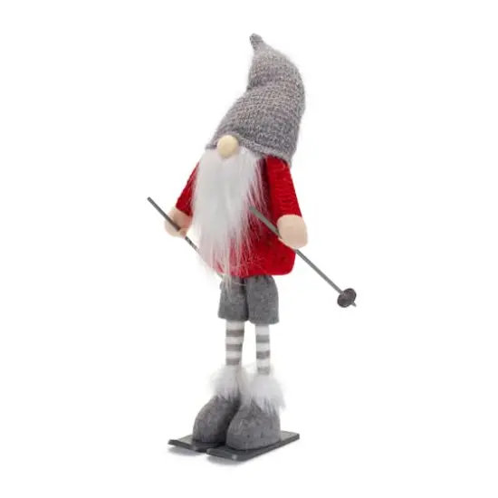 14.25" Skiing Gnome Figurine Set {4}