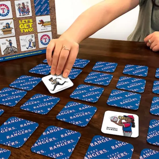 Major League Baseball Licensed Memory Match Game Texas Rangers {6}