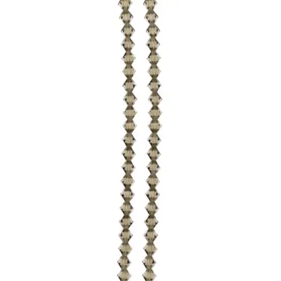 Preciosa Glass Crystal Bicone Beads, 6mm by Bead Landing&trade; Black {4}