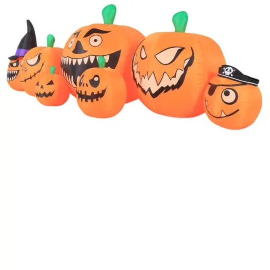 8ft. Occasions Inflatable Halloween Pumpkin Patch {3}