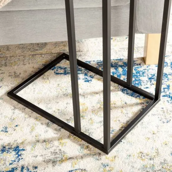 Walker Edison Modern End C Table Mocha {6}