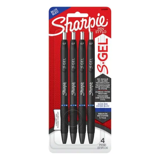 Sharpie&reg; S Gel&trade; Blue Ink Pen Set {4}