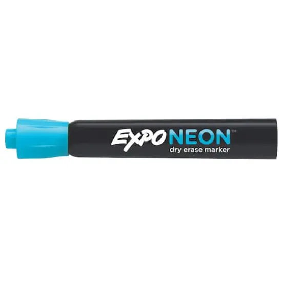 Expo Neon&trade; Dry-Erase Bullet Tip Window Markers {4}