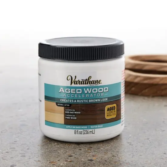 Varathane&reg; Accelerator, Aged Wood {3}