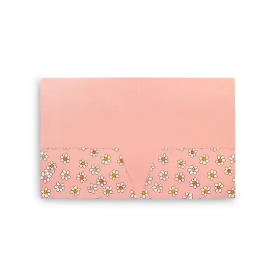 Vera Bradley&reg; Prairie Paisley Daisy Pink Pocket Folders {3}