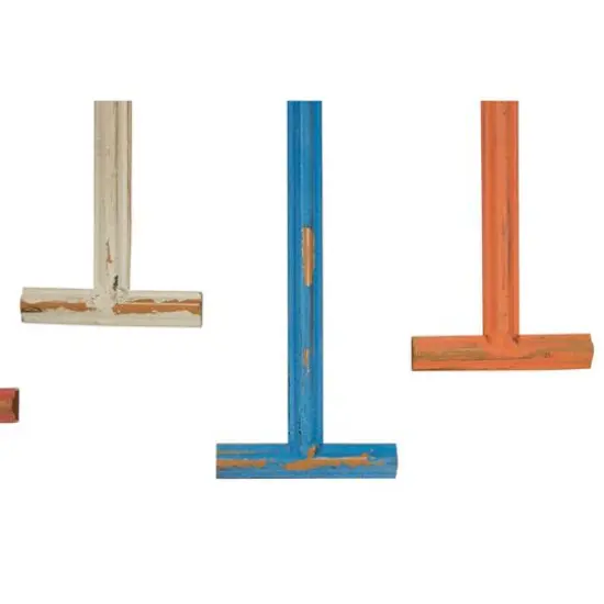 Multicolor Iron Coastal Wall Hook {4}