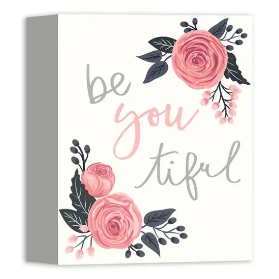 Be You Tiful Tabletop Canvas {3}