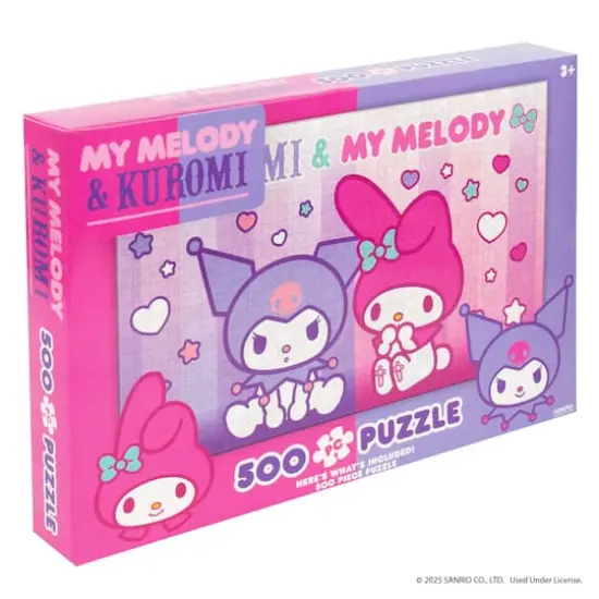 Hello Kitty&reg; My Melody & Kuromi 500 Piece Puzzle {1}