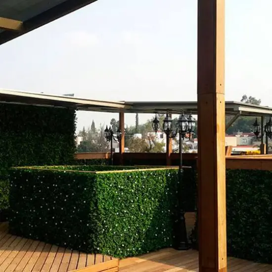 "Tulum" Artificial Foliage Plant Green Wall Panels, 4ct. {7}