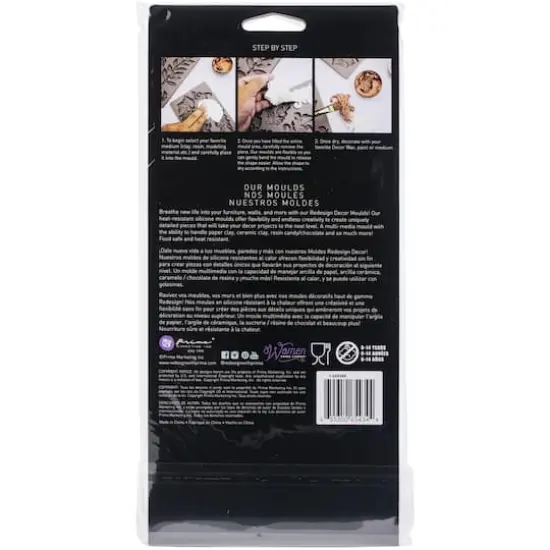 Redesign with Prima&reg; Decor Mould&reg; Border Lace Silicone Mold {3}