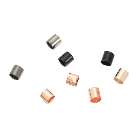 2mm Assorted Colors Metal Crimp Tubes, 600ct. by Bead Landing&trade; {3}