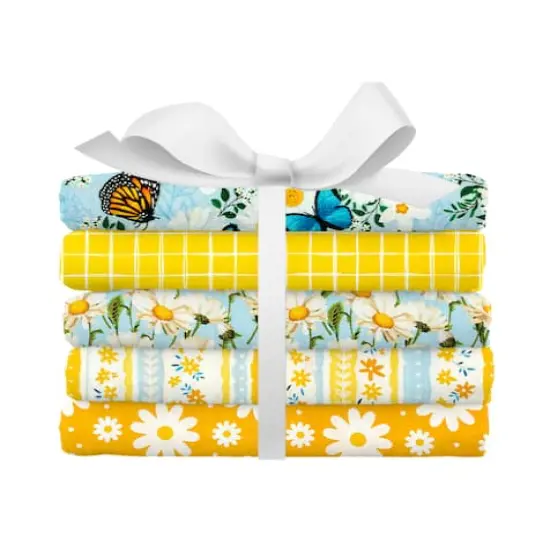 SINGER Daisy Daydream 100% Cotton 5 Piece Bundle {1}