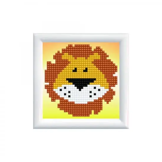 Diamond Dotz&reg; Beginner Lion Diamond Painting Kit {1}