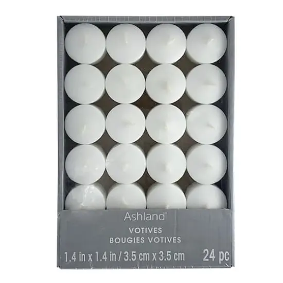 Votives Value Pack by Ashland&reg; Basic Elements&trade;, 24ct. White {1}