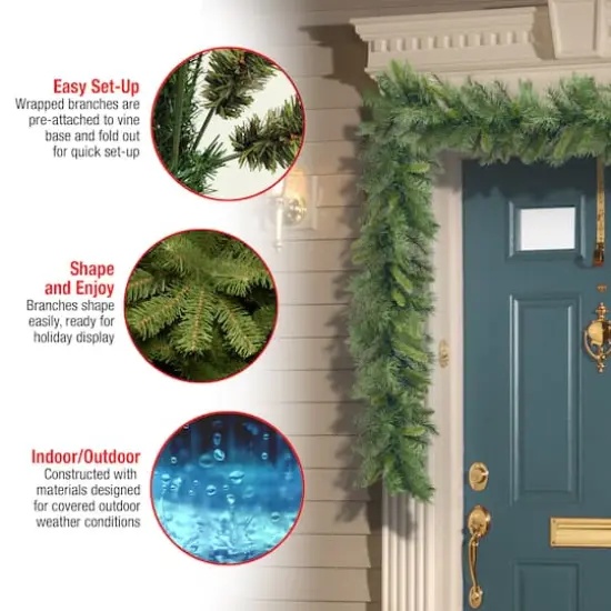 9ft. Winchester Pine Garland {6}