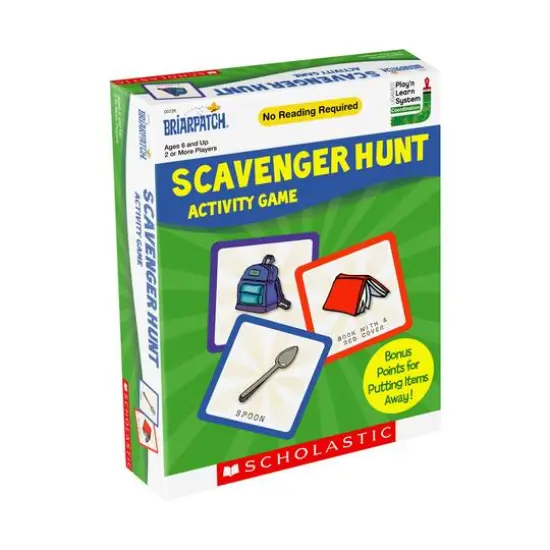 Scholastic Scavenger Hunt Activity Game {1}