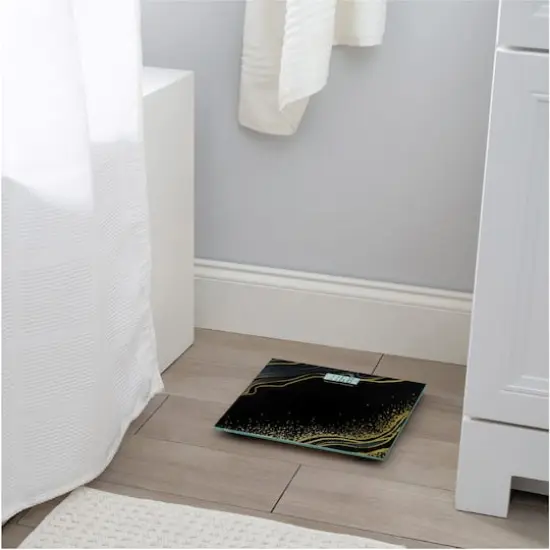Bath Bliss Digital Glass Scale Black {4}