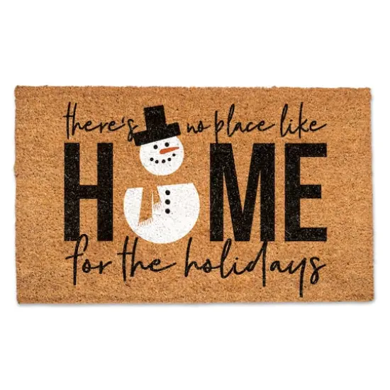There's no Place like Home for the Holidays Doormat {1}