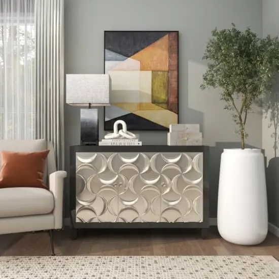 30" Tall White Floor Vase {15}