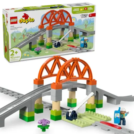 LEGO&reg; DUPLO&reg; Town Train Bridge and Tracks Expansion Set 10426 {1}